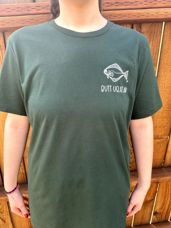 Butts are Bigger in AK Green T-Shirt Front