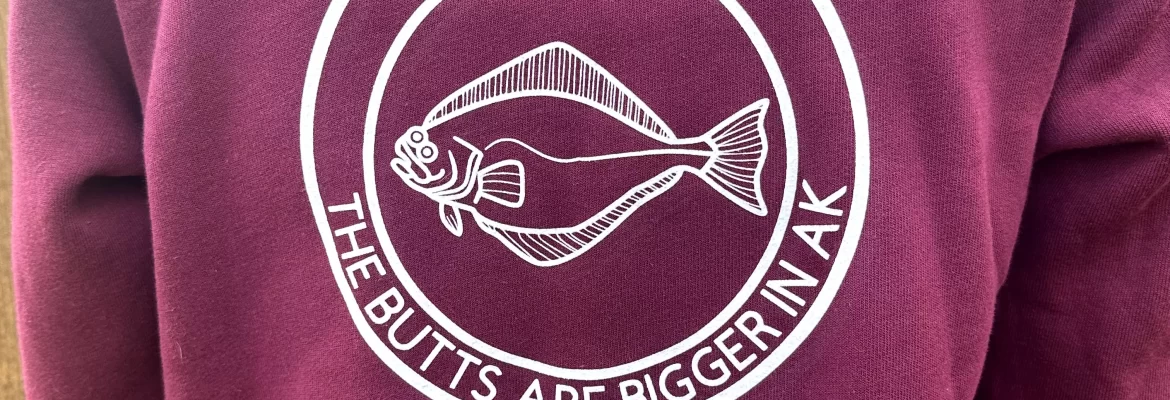 Butts are Bigger in AK Maroon Hoodie Back